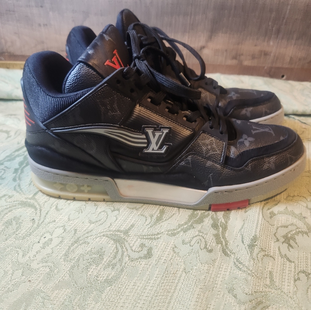 Louis Vuitton Trainer Eclipse Mens Size 8 - Picture 4 of 7